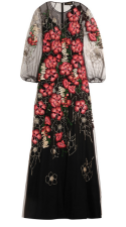 Jenny Packham - Metallic Embroidered Tulle Gown $6,150